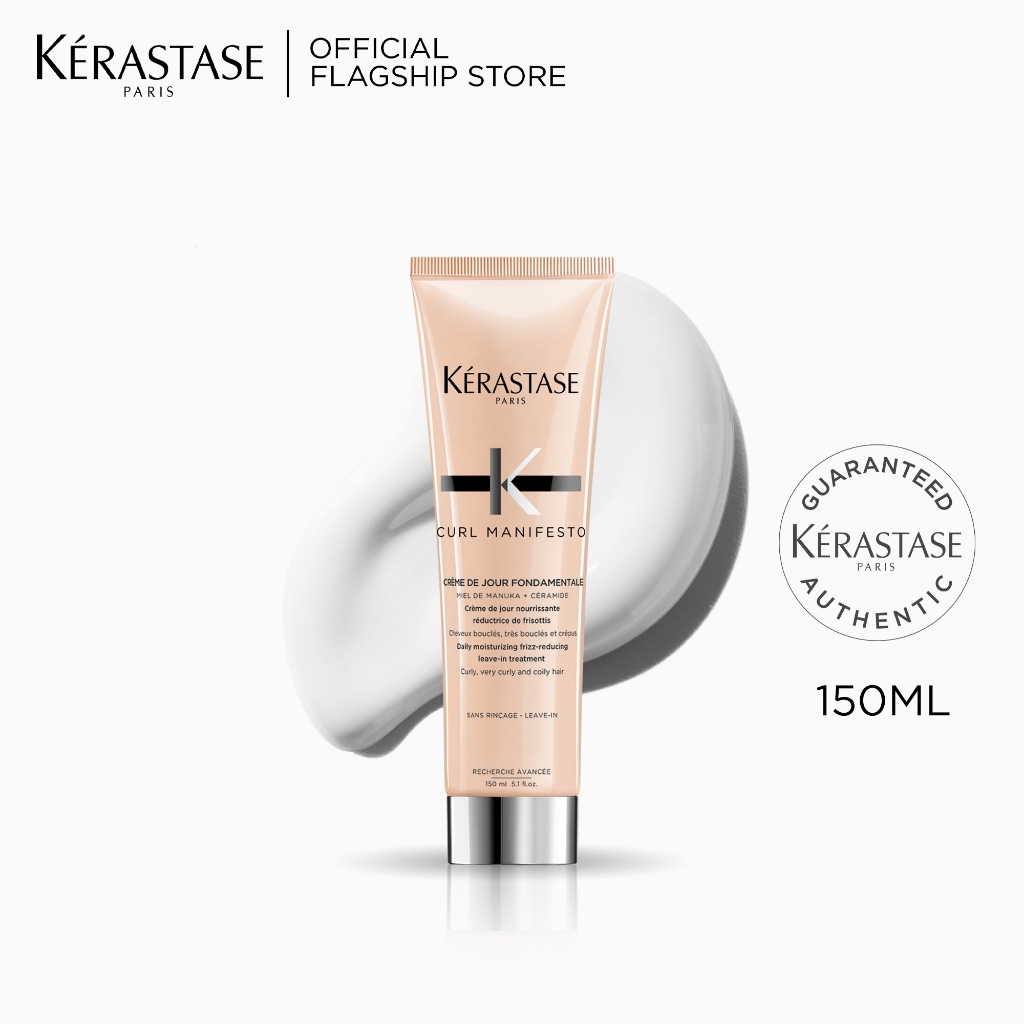 Kerastase Curl Manifesto Creme De Jour 150ml Heat Protectant & Hair Serum for Curly Hair - Serum Ram