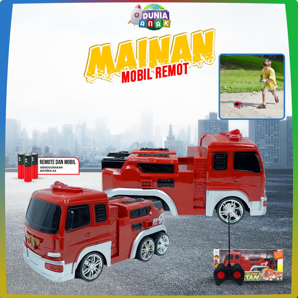 Mainan Mobil Truk Remot Kontrol / Mobil Mobilan  Anak Mobil remote control / Mobilan Remot Anak MR M