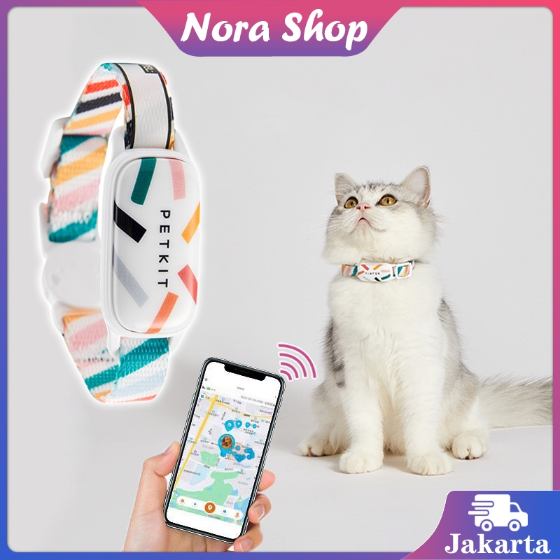 Smart Kalung Kucing Cat Gps Tracker Smart Tag Finder Pelacak Anti Hilang Kucing