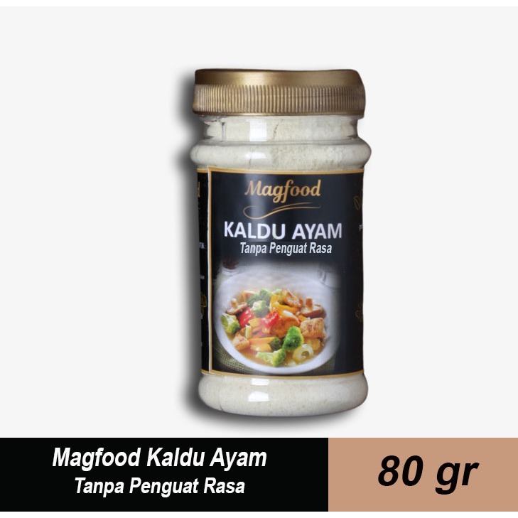

Magfood Kaldu Ayam Tanpa Penguat Rasa 80 Gram