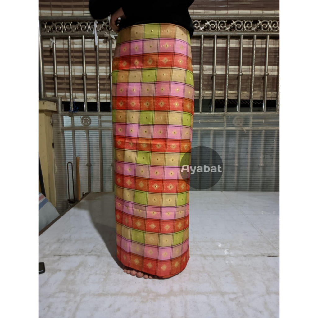 Sarung Songket Wanita Palembang Asli Bugis Makasar / Kain Songket Tenun Etnik Khas Lampung Set