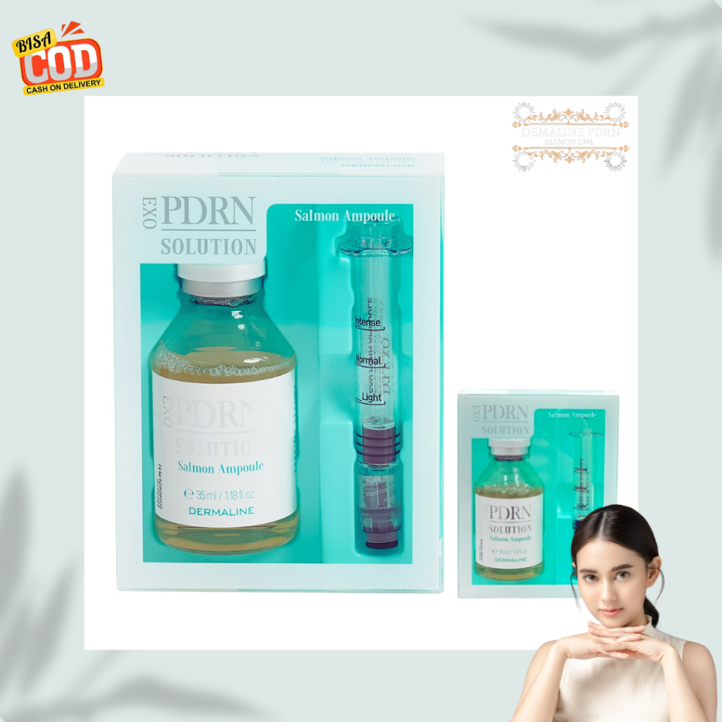 Dermaline PDRN Salmon DNA Brightening Essence Skin Bosster Glowing 35ml