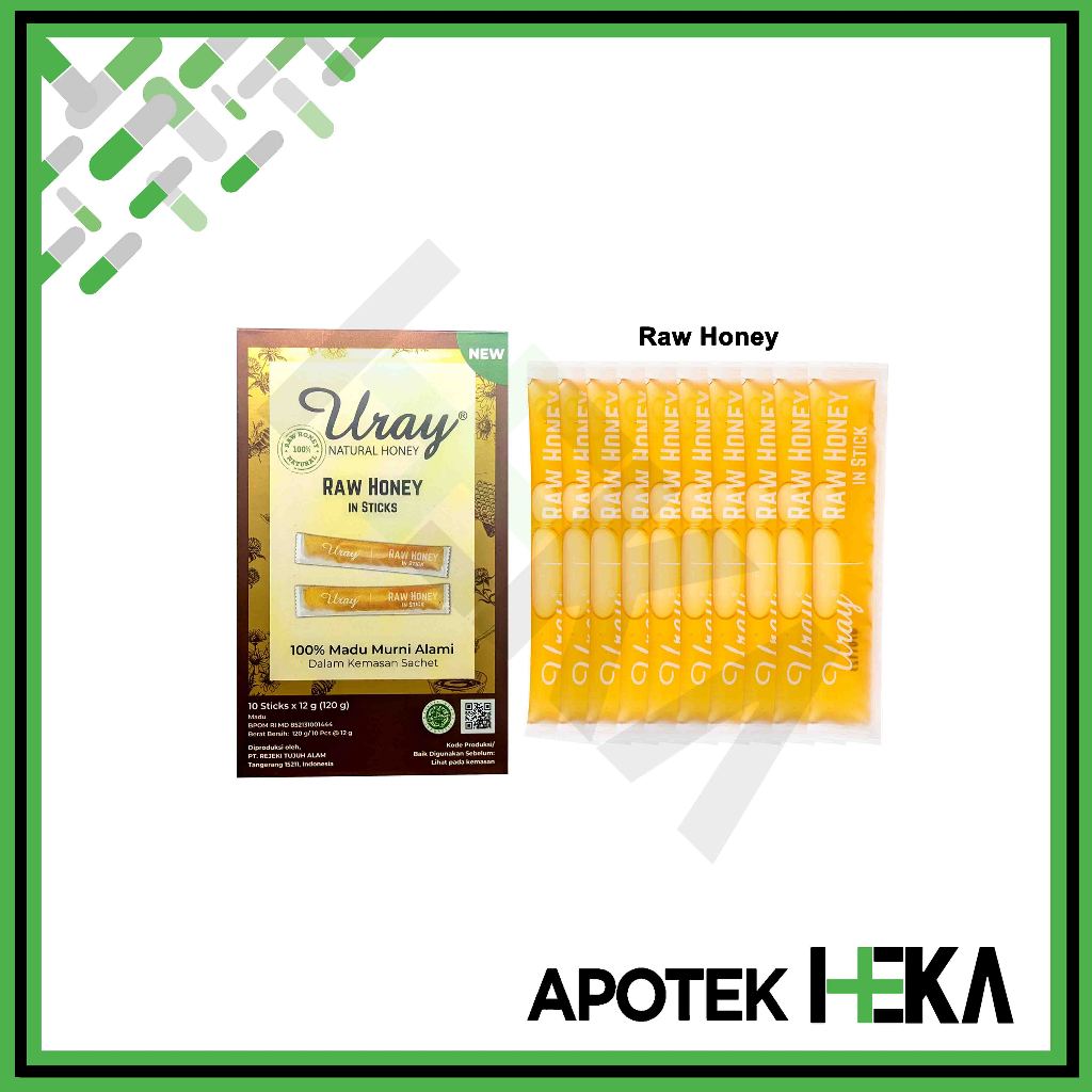 

GFD Madu Uray Stick Box isi 10 Sachet - Madu Murni [JAKSEL]