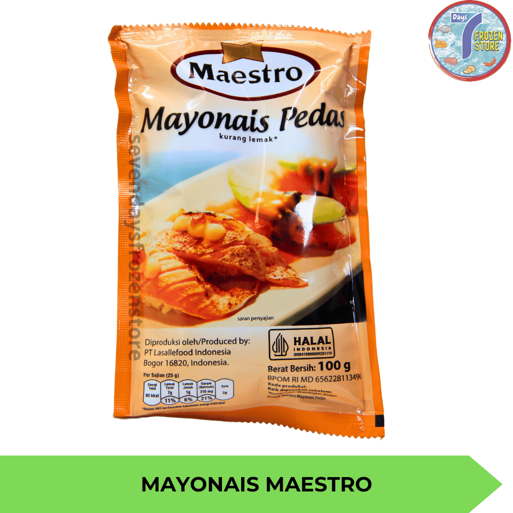 

Mayonnaise | Mayonais Maestro Pedas 100 gr