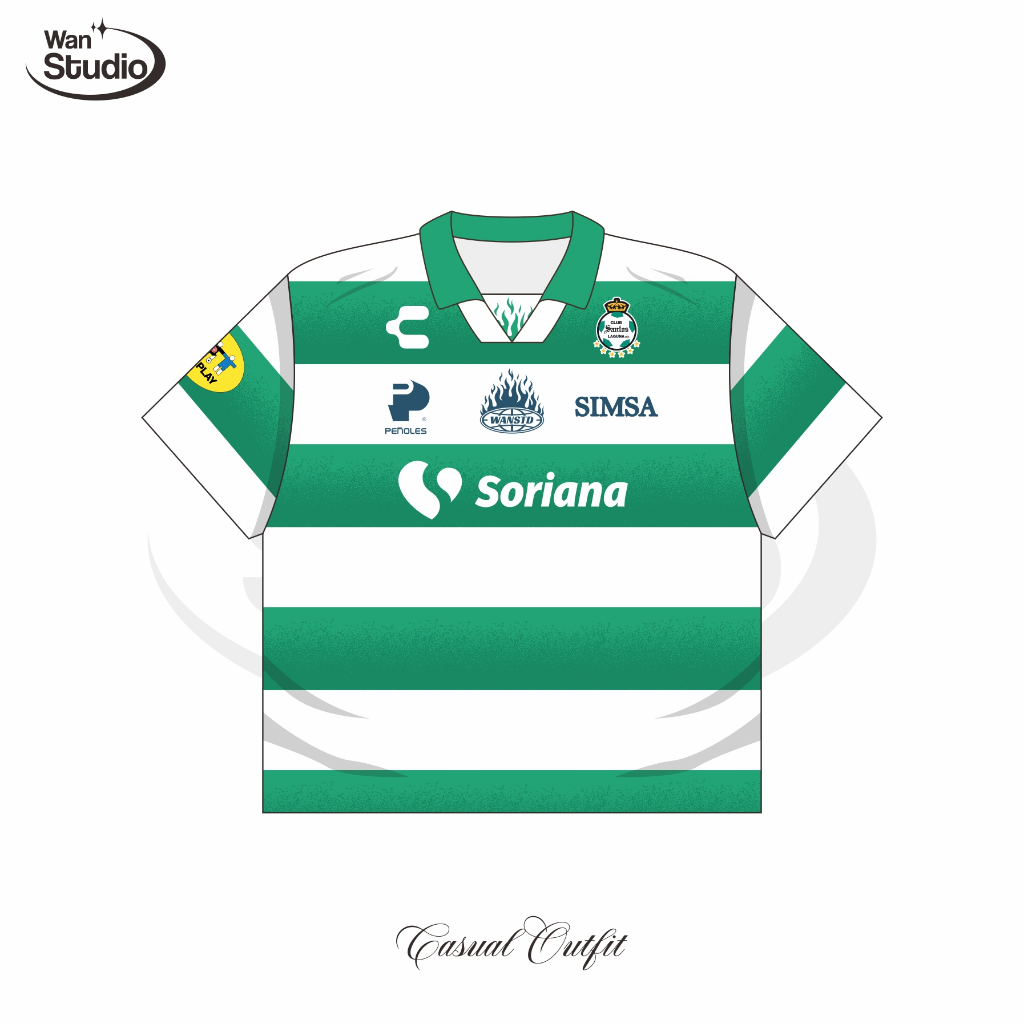 JERSEY BOXY SANTOS LAGUNA | JERSEY BOXY RETRO