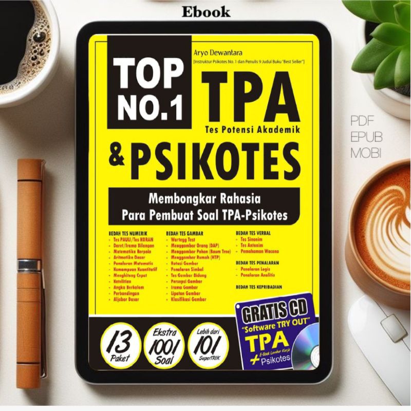 

[ID2235] Top No. 1 TPA Psikotes (Aryo Dewantara)