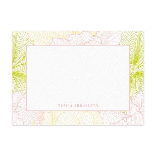 

APERMARK Note Card Bright Floral - Satuan
