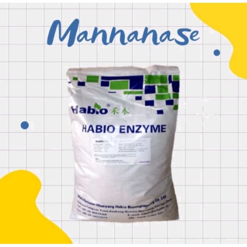 ENZIM MANNANASE Kemasan 1Kg  Meningkatkan Daya Cerna Ternak dan Energi
