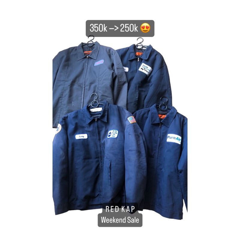 RedKap Work Jacket Size  XL Navy name Travis