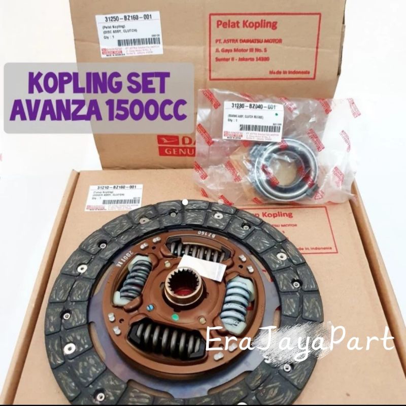 kopling set komplit avanza 1500 1.5 original daihatsu kampas kopling