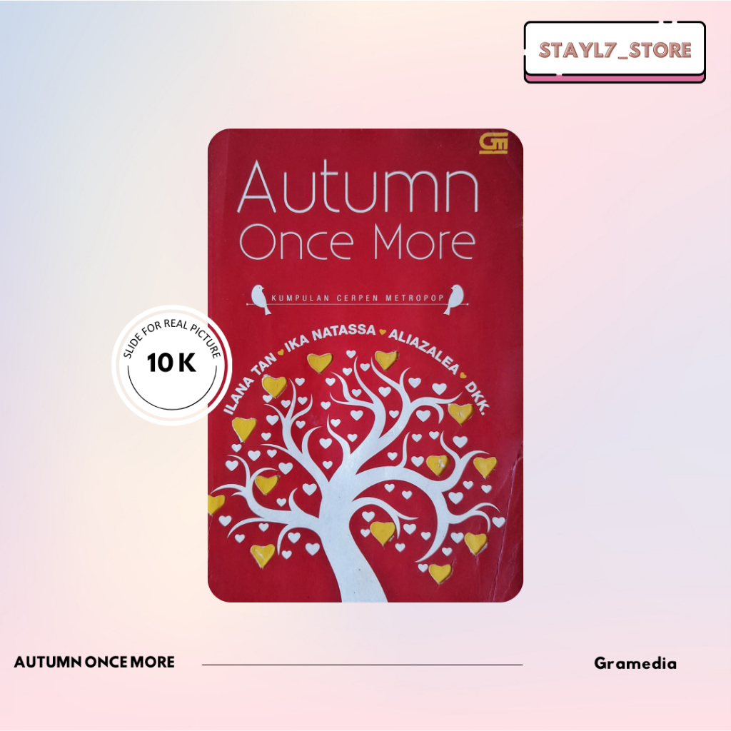 Metropop : Autumn Once More  Ilana Tan (Buku Novel Komik Bekas Preloved)