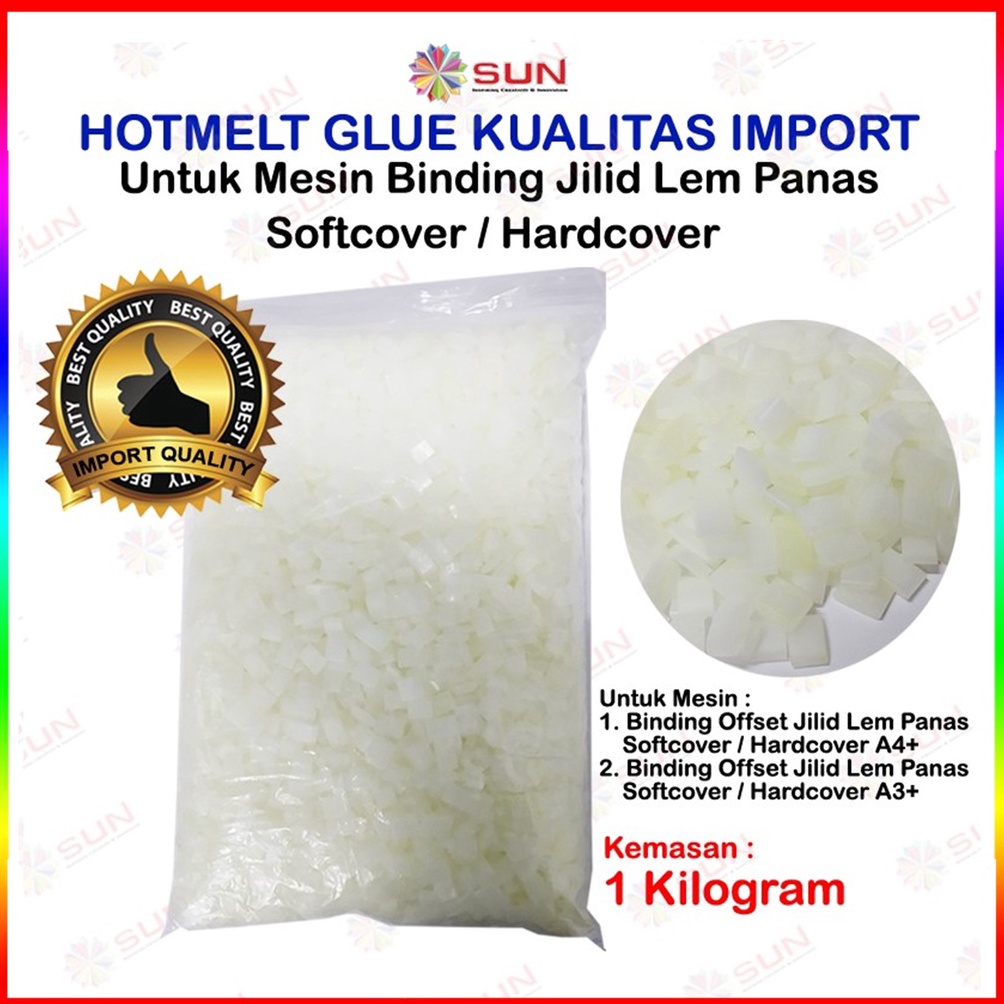 

Kekinian Hotmelt Glue Premium Kualitas Import Lem Binding Jilid Buku Lem Jilid Punggung Buku S9I
