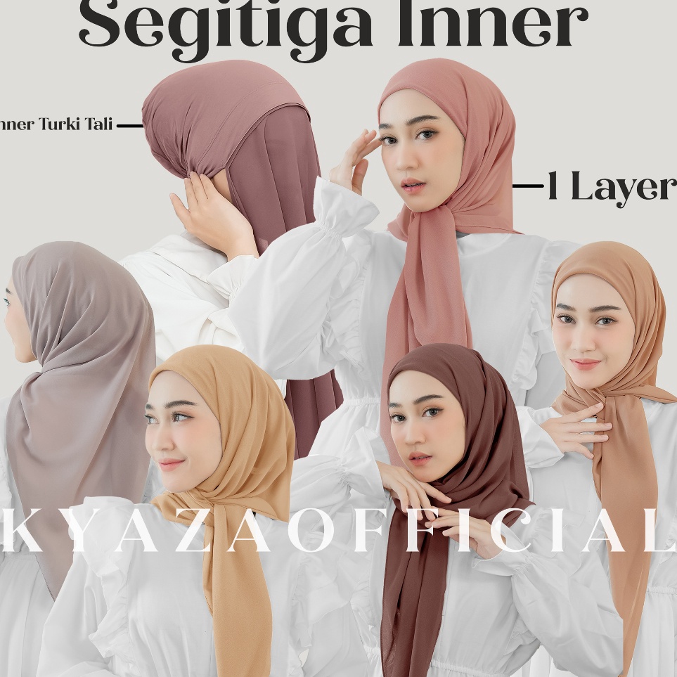 Produk Terlaris  Hijab Segitiga Instan Inner 1 Layer  Segitiga Instan 1 Layer  Segi3 Inner 1 Layer  