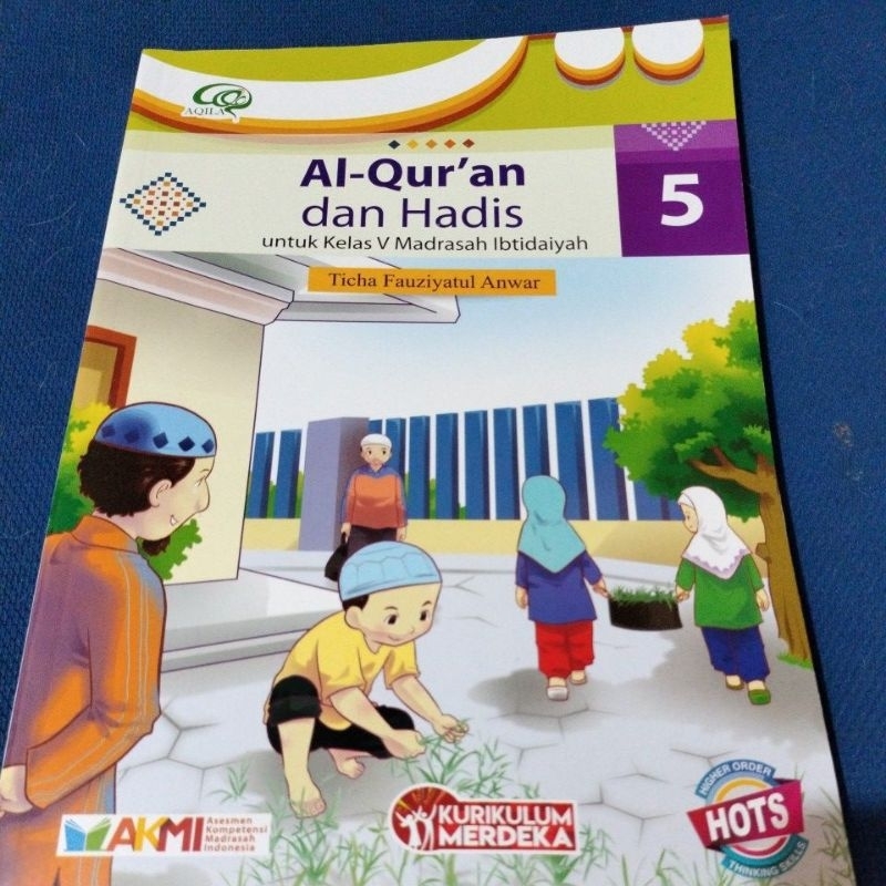 Al-Qur'an dan Hadis MI Kelas 5 KURMER Tiga Serangkai Ticha Fauziyatul Anwar