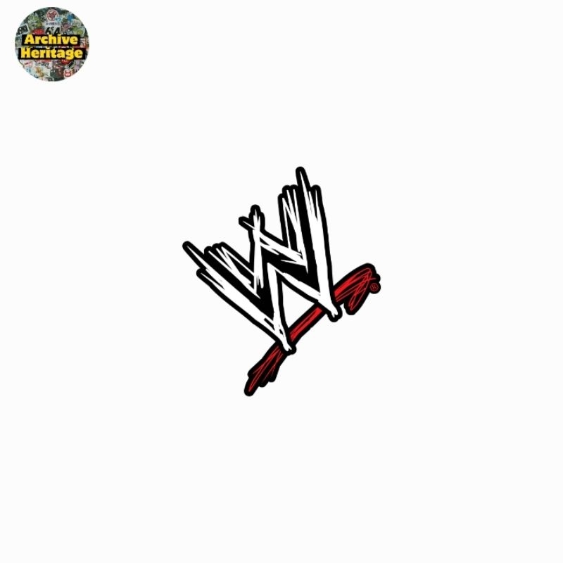 

sticker WWE world wrestling entertaiment logo wrestlemania smackdown stiker