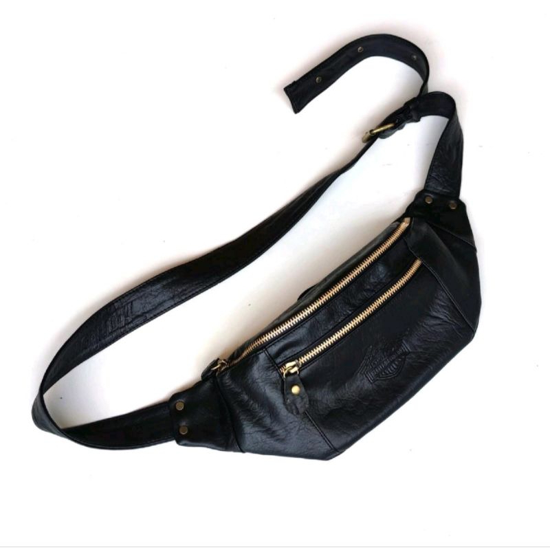 HOT Waistbag Kulit HD Tas kulit Pria Bali