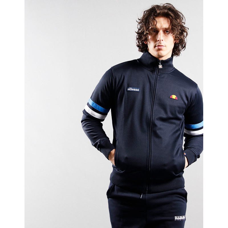 Ellesse Roma Tracktop Jacket In Navy