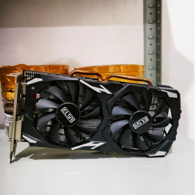 VGA RX 580 8GB ELSA DDR5 256 BITT EX PRIBADI
