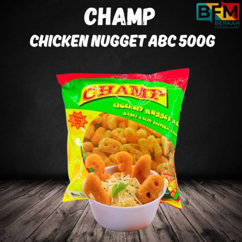 

Champ Chicken Nugget ABC 500g