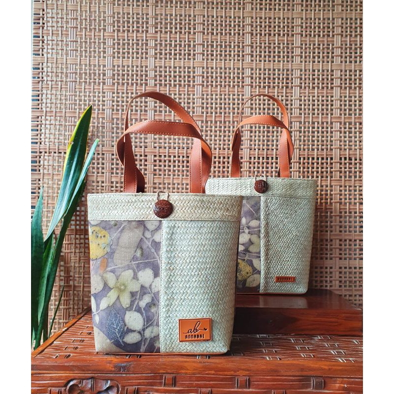 Hand Bag Ecoprint