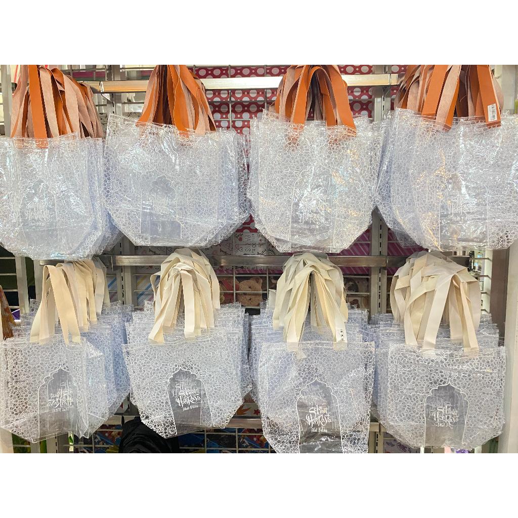 

Goodie Bag Hari Raya Idul Fitri / Tas Hampers Mika Transparan Lebaran