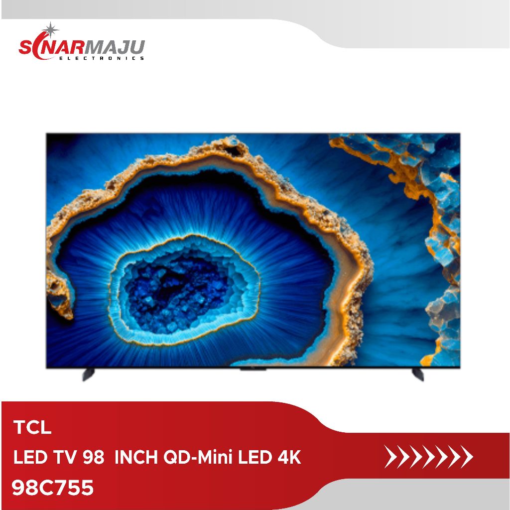 LED TV 98 Inch TCL QD-Mini LED 4K TV 98C755