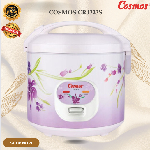 Cosomos Rice Cooker 1,8L CRJ323sSWG/CRJ-323-sSWG/CRJ 323 sSWG/ CRJ323sSWG Rice Cooker Murah/CRJ323S