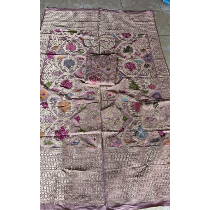 Sepasang songket Cendana Premium