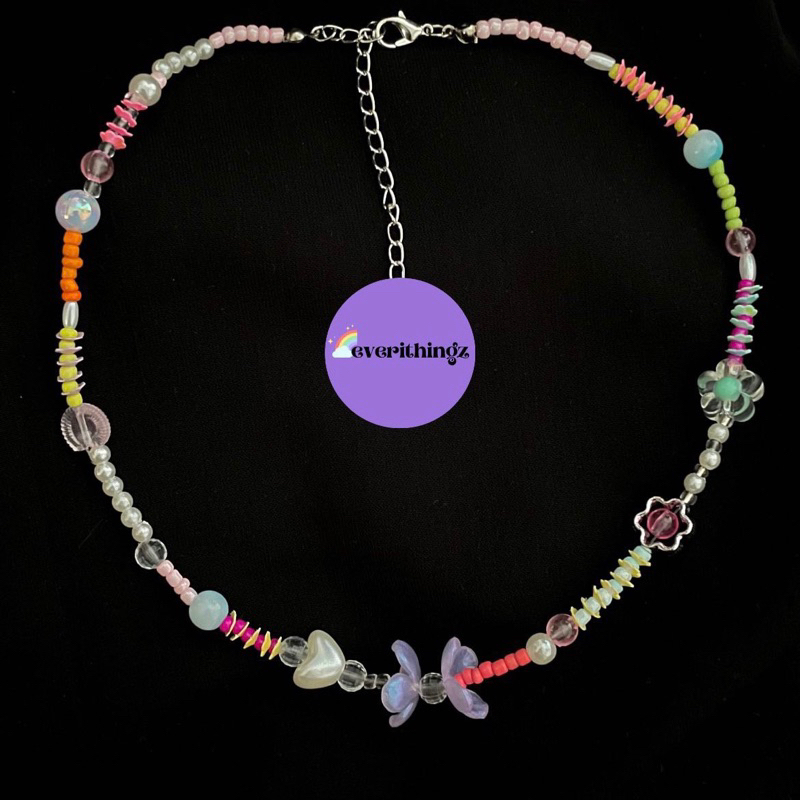 Flower Beads Necklace • Kalung Beads Bunga