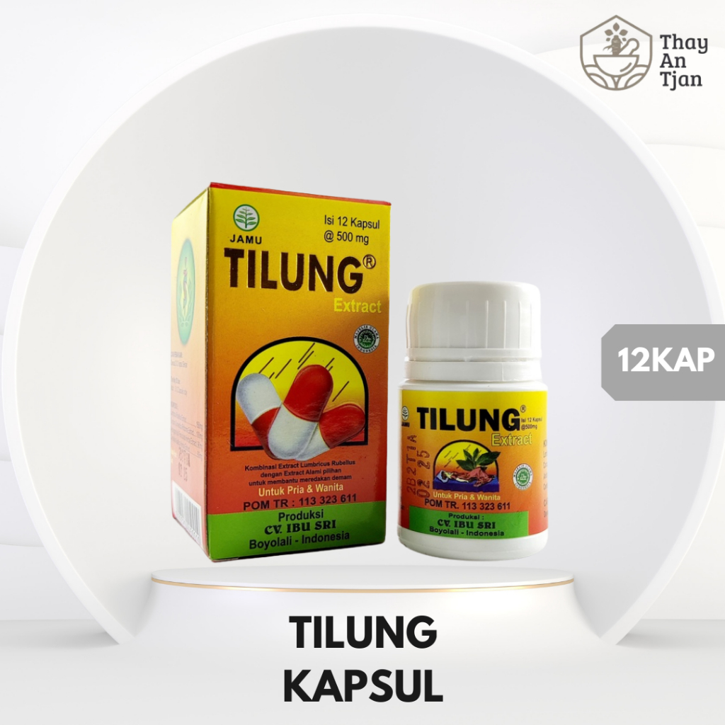 TILUNG KAPSUL | OBAT TIPES | OBAT TYPUS