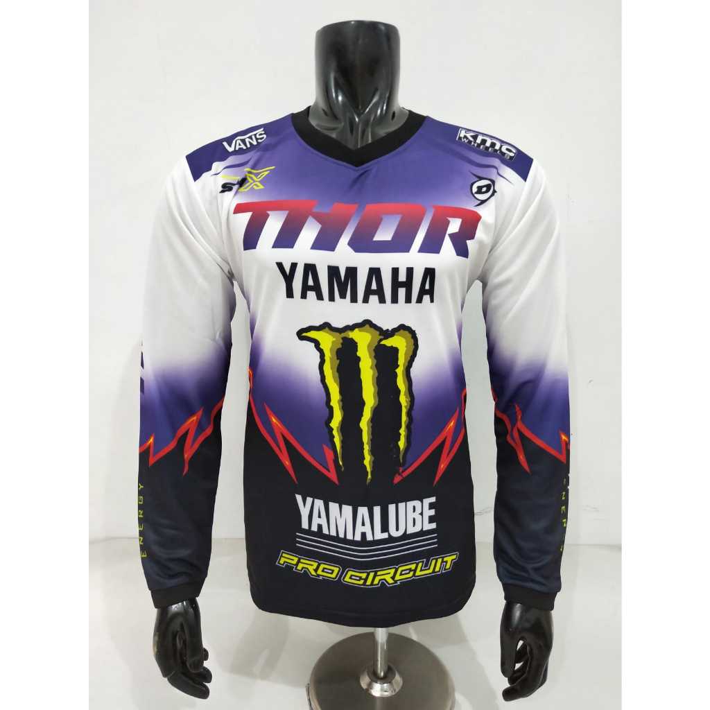 KAOS JERSEY MOTOR CROSS YAMAHA -BAJU KAOS MOTOR CROSS TRAIL 060