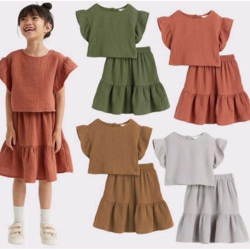 Setelan Anak Perempuan HM