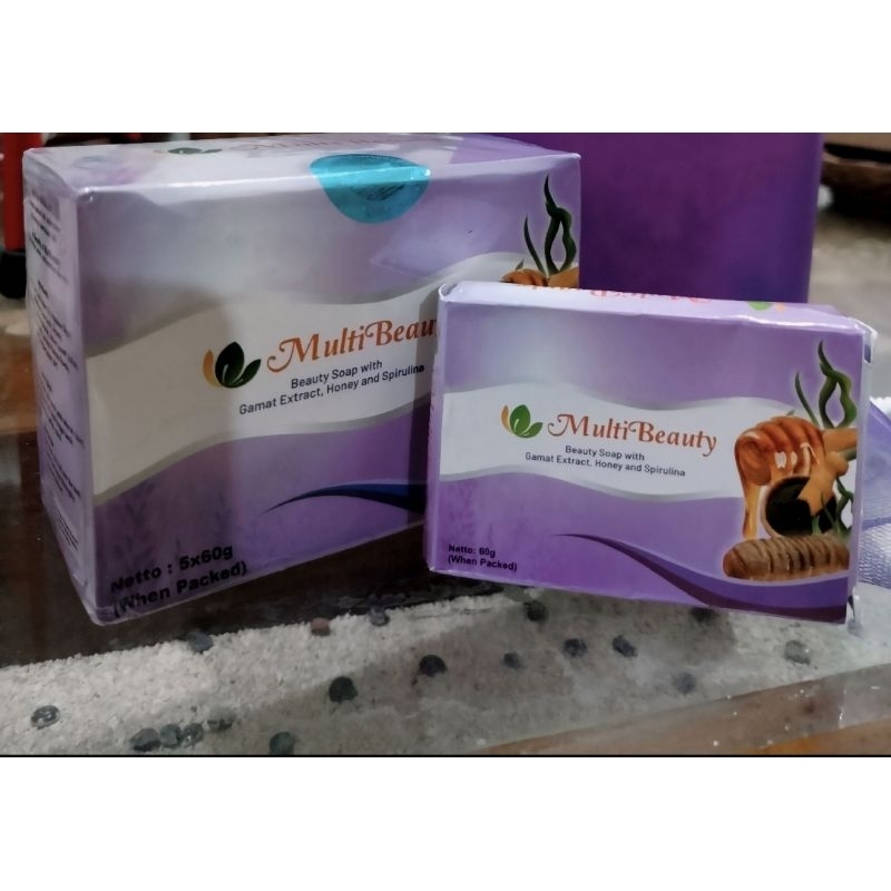 MULTI BEAUTY SOAP, SABUN KECANTIKAN DAN KESEHATAN, 1 PCS, 100% ORI