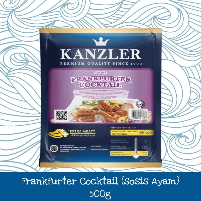 

KANZLER FRANKFURTER SOSIS AYAM 500G