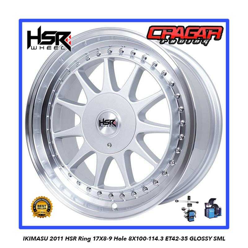 Velg Mobil Celong Ring 17 Lubang 4 Buat Avanza Xenia Kijang Livina Confero Dll - Hsr Ikimasu R17