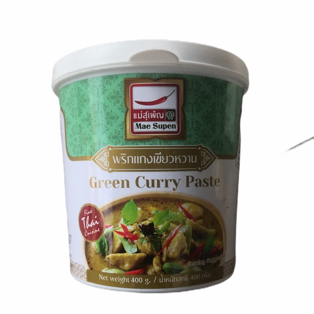

Special Edition MAE SUPEN GREEN CURRY PASTE C6H