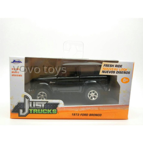 Unik Jada Just Trucks 1:32 1973 Ford Bronco Black Diskon