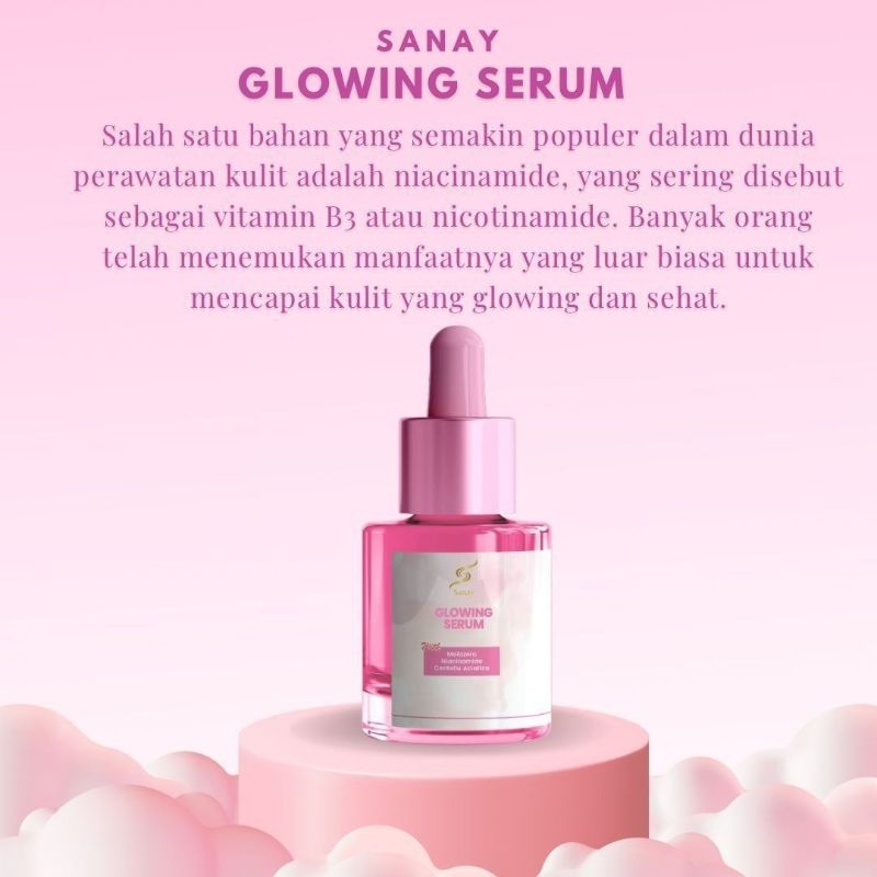 SANAY GLOWING SERUM | SERUM SANAY | SERUM WAJAH BY SANAY | SANAY SERUM GLOWING