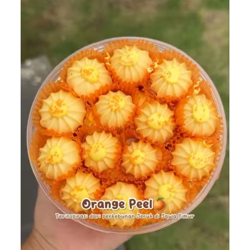 

orange peel ina cookies