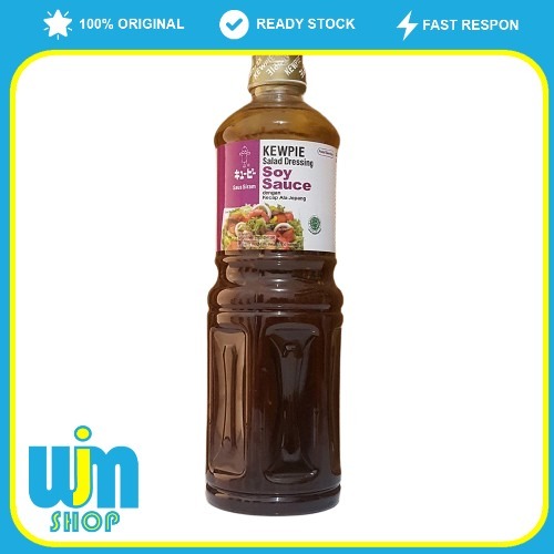 

Kewpie Soy Sauce Salad Dressing 1 Liter - Sauce Kecap Ala Jepang