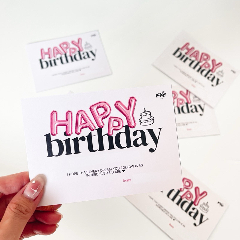 

Birthday Card Pixie Phone Charm
