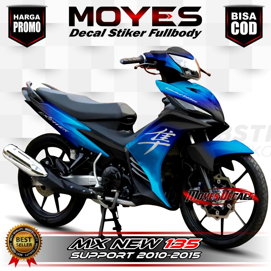 Decal Jupiter Mx New 135 Stiker Yamaha Jupiter Mx New 135 Sticker Decal Mx New 135 Full Body