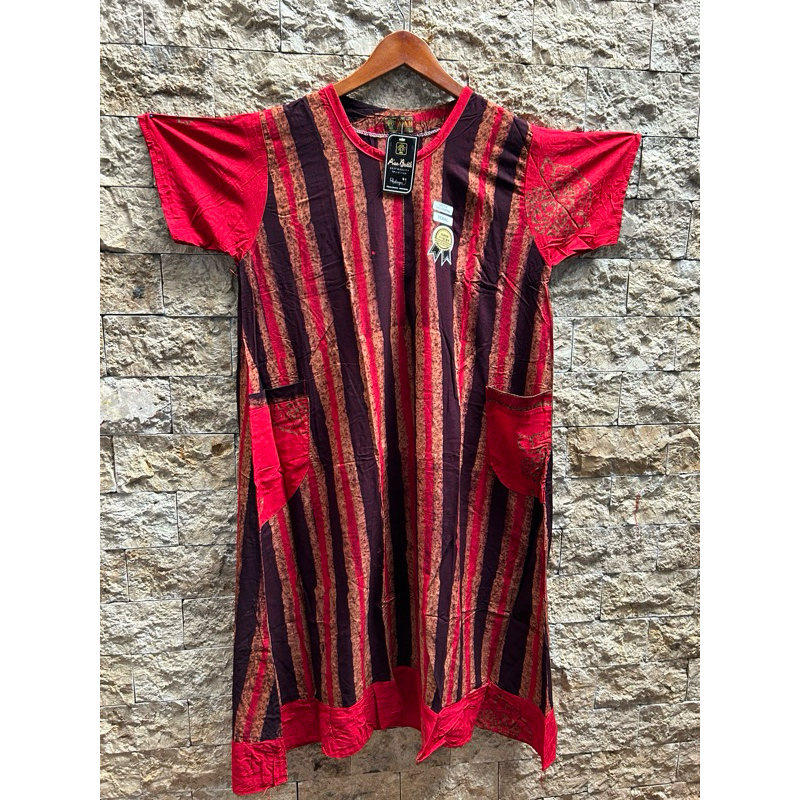 DASTER SAKU SAMPING MERK AAN BATIK,daster murah,daster cetak,daster busui,daster adem