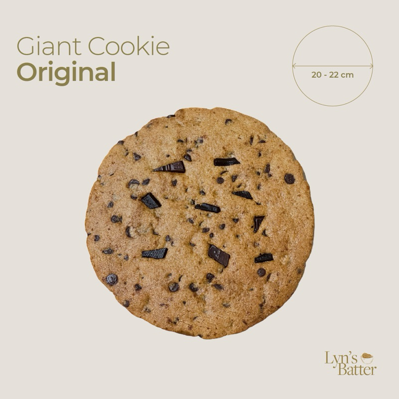 

Giant Jumbo Cookies Viral @lynsbatter