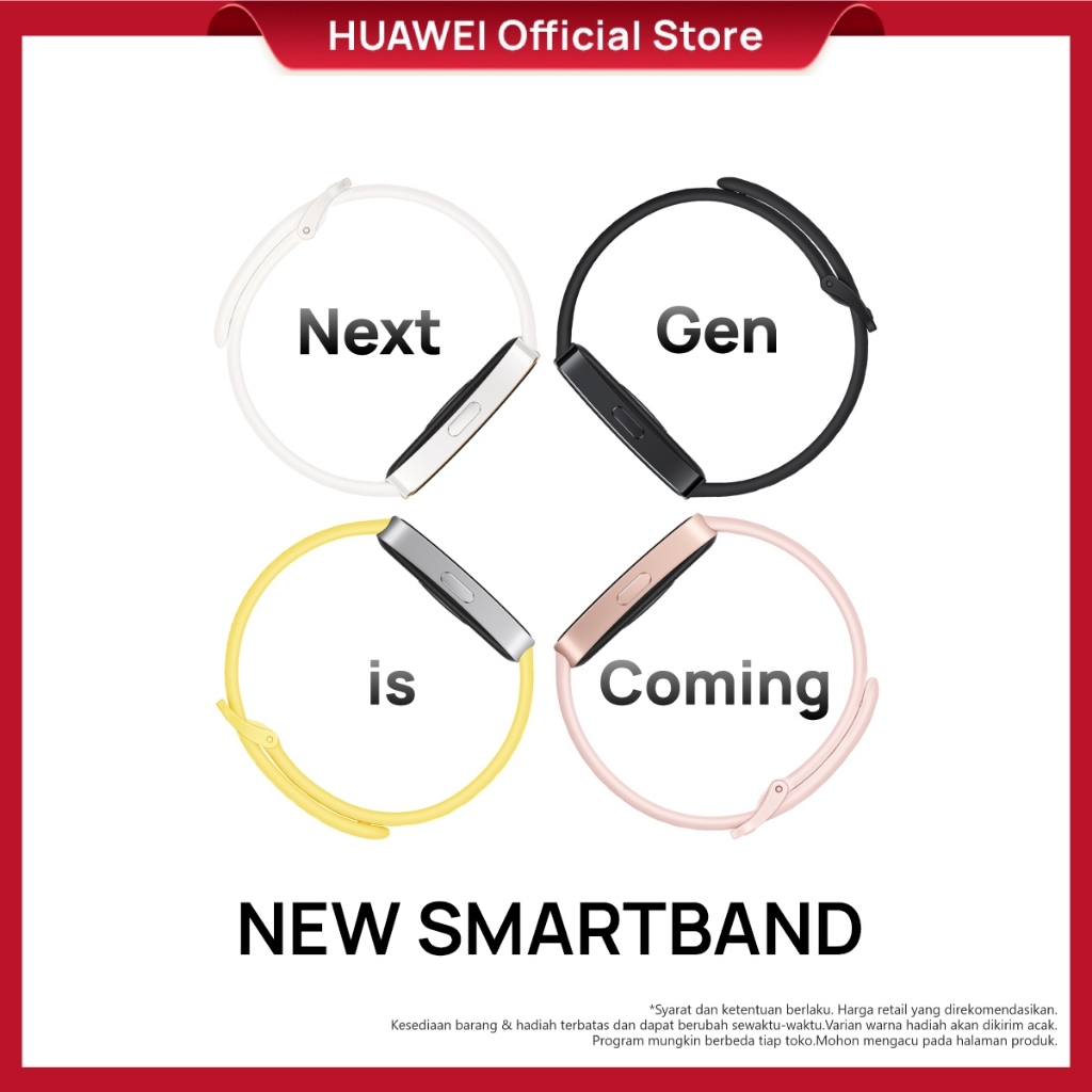 Foto [SOLD OUT] HUAWEI Band 8 Smartband | Smartwatch-like Display | Professional Health & Sleep Monitoring | WhatsApp Quick Reply | Fast Charging | Water Resistance | SpO2