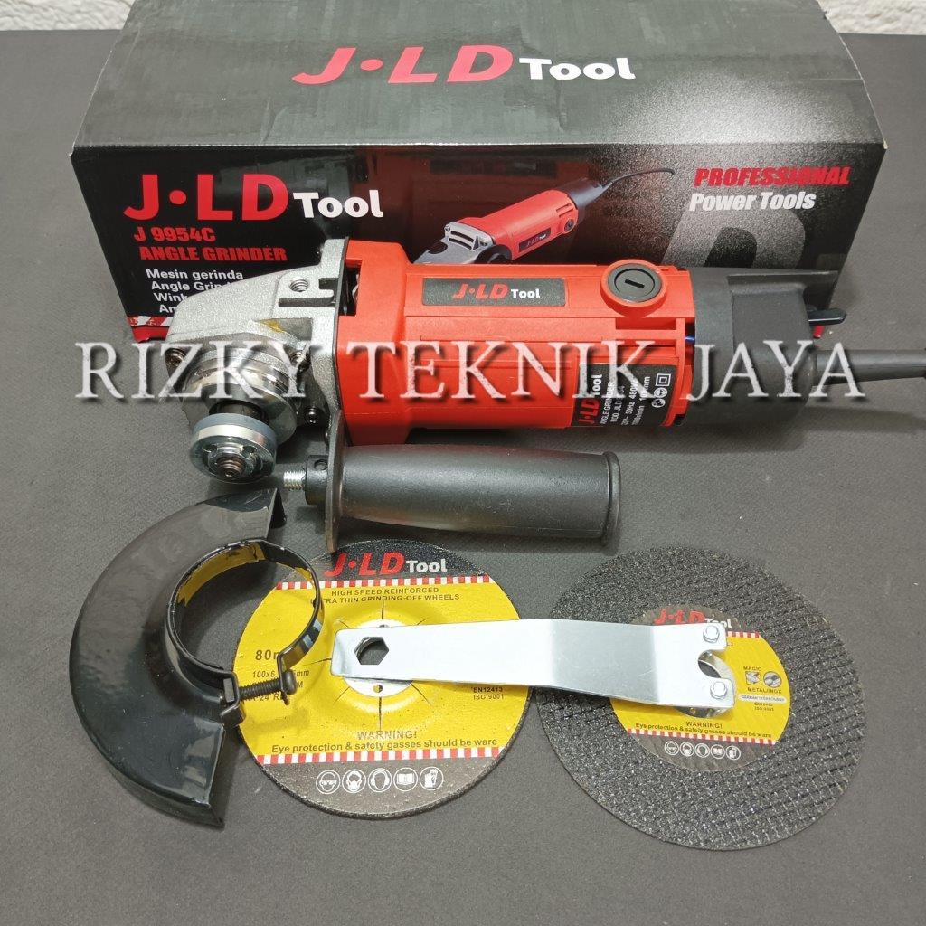 JLD GERINDA  LISTRIK 4 INCHI  9554 C MESIN GERINDA TANGAN 4 INCHI JLD