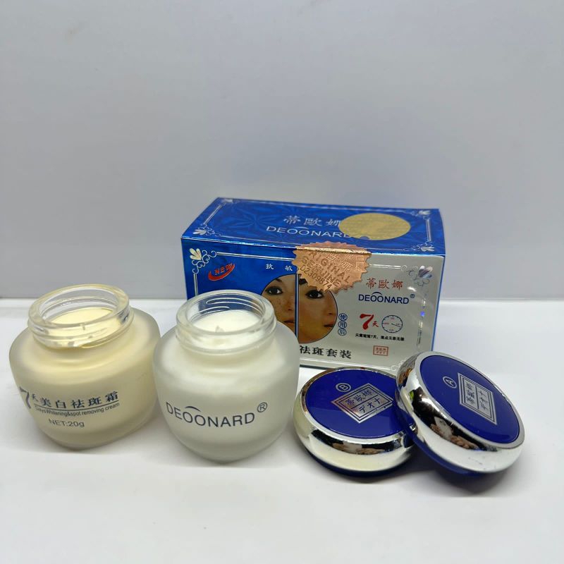 Deoonard Cream Set Siang Malam | Deoonard Cream | Deoonard Biru Set