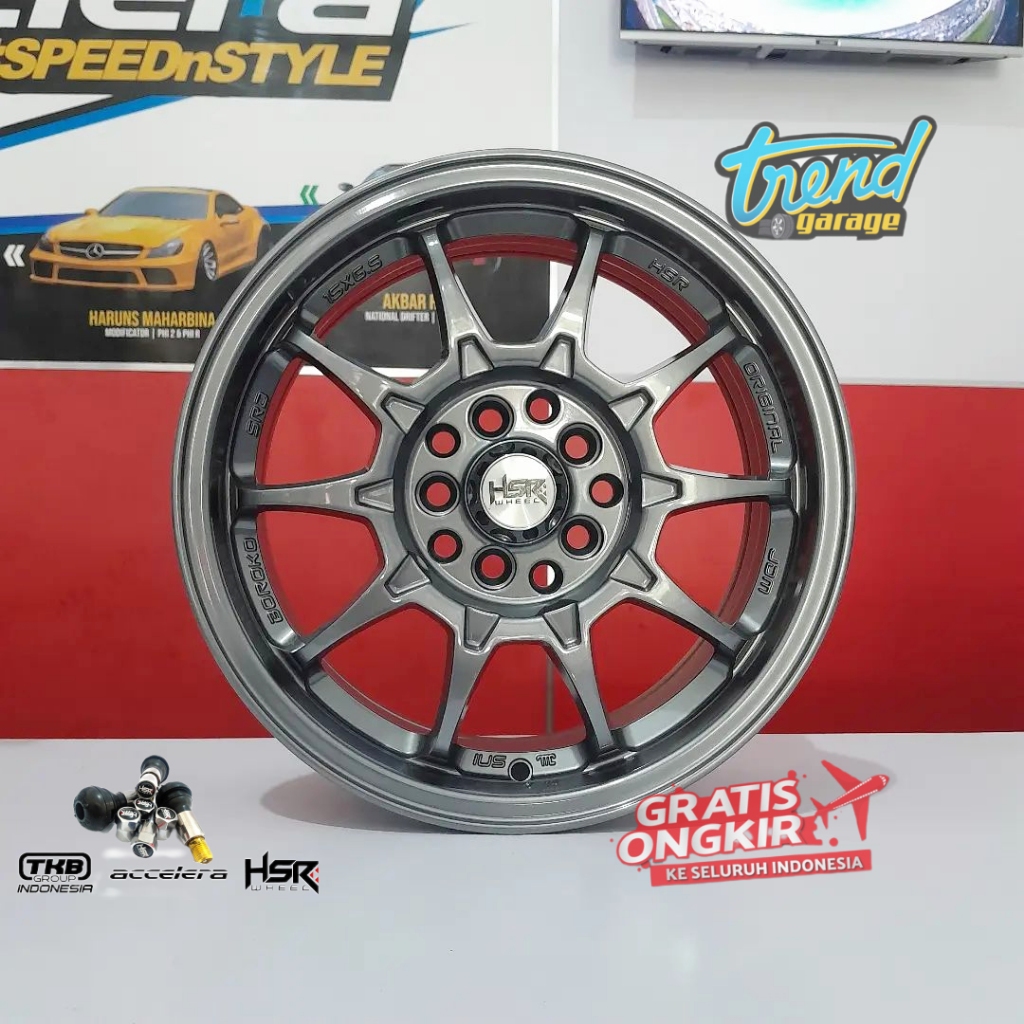 VELG MOBIL R15 COCOK DI : ERTIGA,INOVA,XENIANEW,CARRY,FUTURA,DLL..