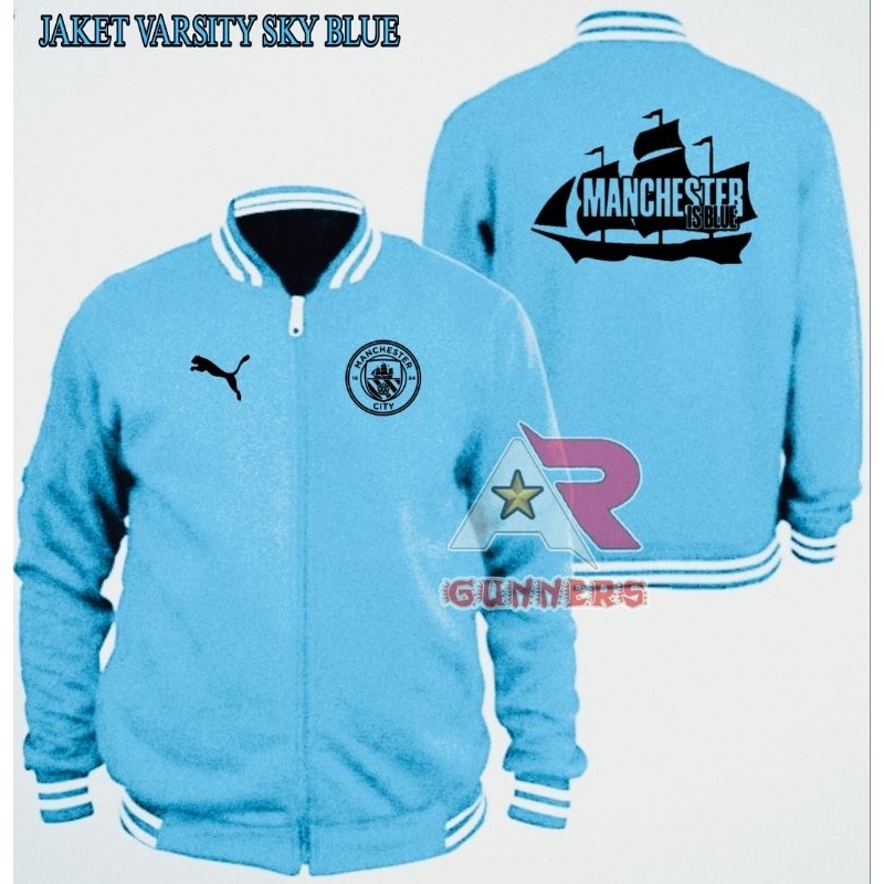 JAKET MAN CHESTER  C I T Y JAKET VARSITY PRIA WANITA TERBARU