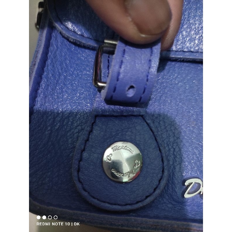 Dr Martens Satchel 7 inch Blue Original Preloved